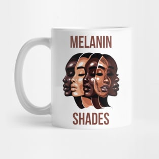 Melanin Shades Afrocentric Women Mug